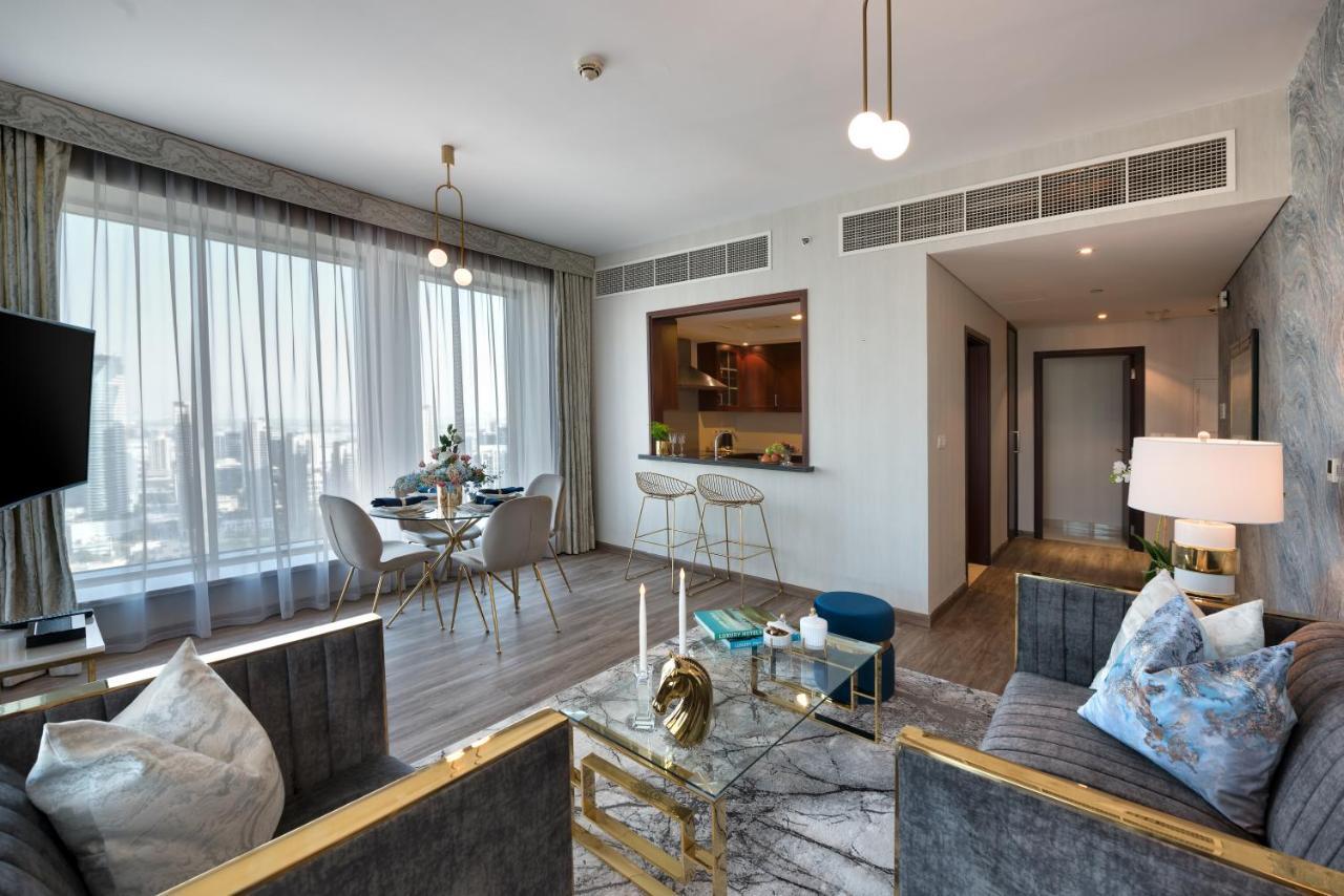 Durrani Homes - Designer 2Br Apt With Stunning Burj Khalifa And Fountain View دبي المظهر الخارجي الصورة