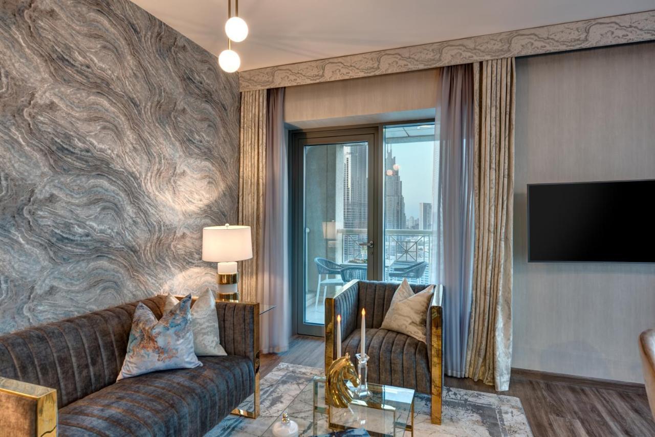 Durrani Homes - Designer 2Br Apt With Stunning Burj Khalifa And Fountain View دبي المظهر الخارجي الصورة