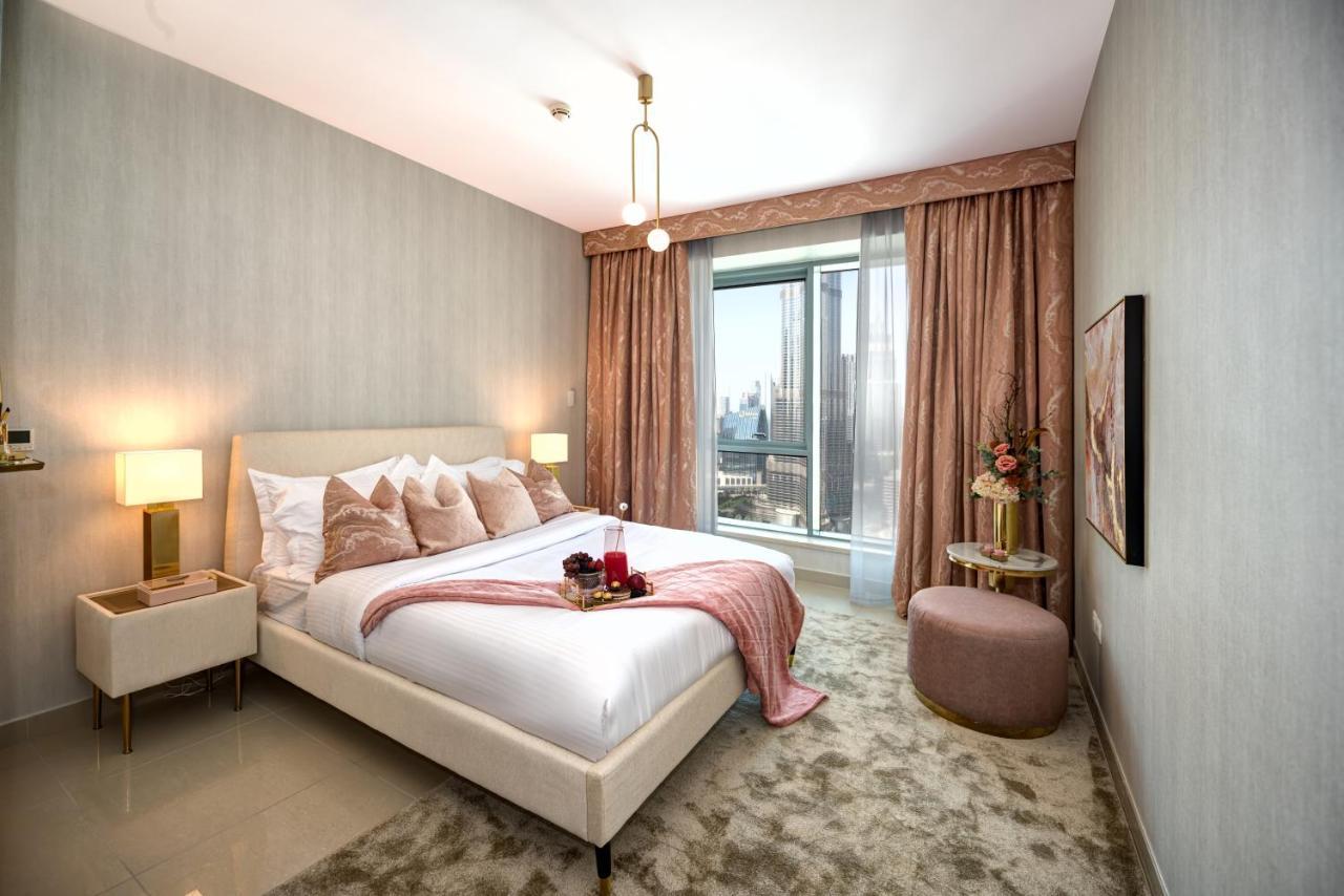 Durrani Homes - Designer 2Br Apt With Stunning Burj Khalifa And Fountain View دبي المظهر الخارجي الصورة